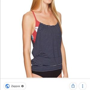 Carve Designs Sophia Tank Anchor Aruba Stripe